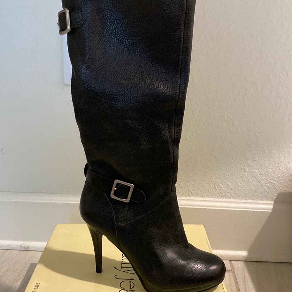 Cathy Jean Brazilian Leather boots size 10